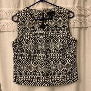 Cynthia Rowley geometric top